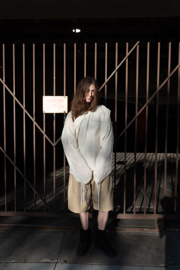 (PRE-ORDER) Brandon Adjustable Tusker Shorts in Raw Indigo, Sun, and Kyle Olive